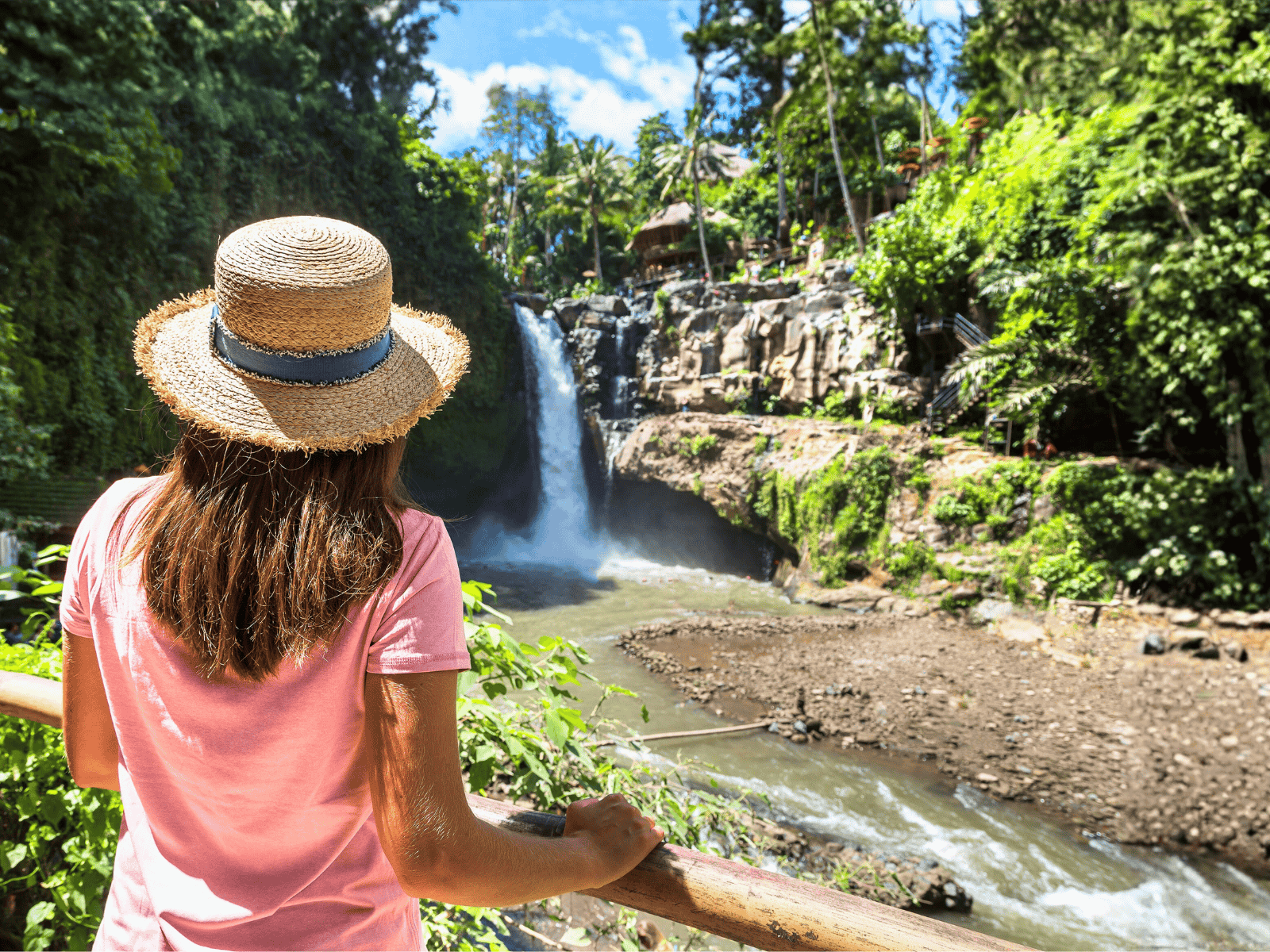 Tegenungan Waterfall in Ubud, Bali