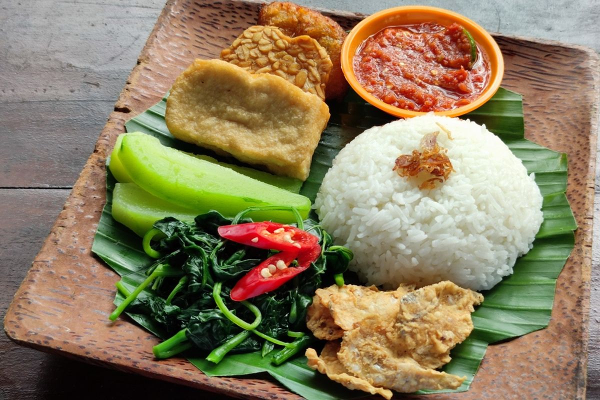 nasi tempong