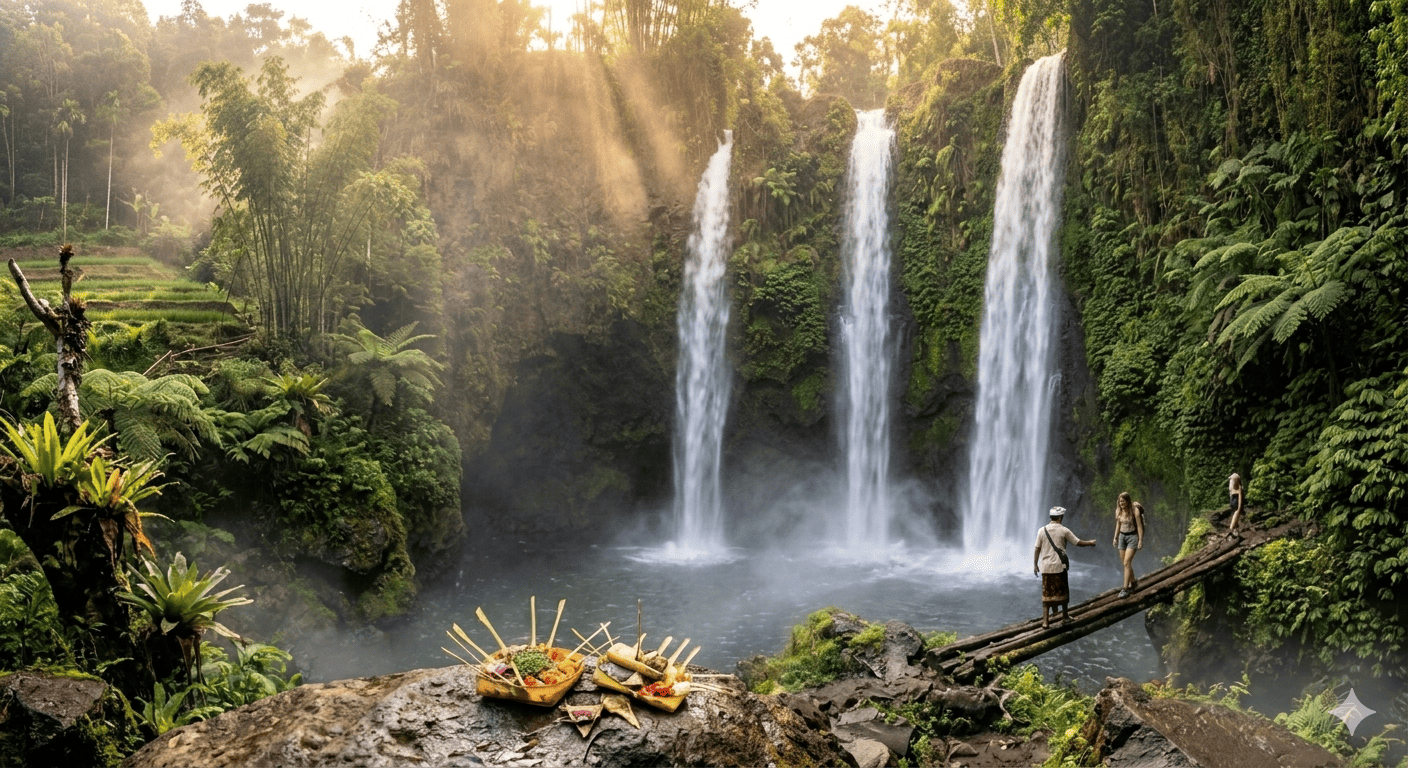 Sekumpul Twin Falls