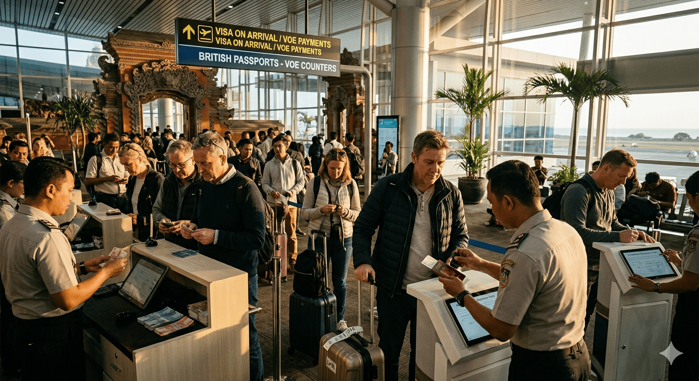 London to Bali