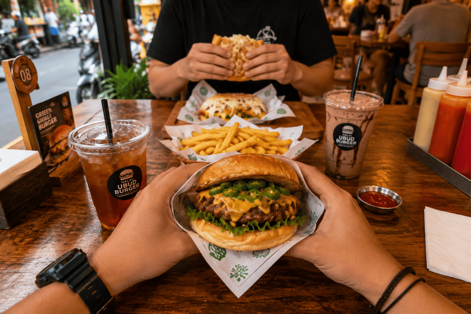 Halal Ubud Burger