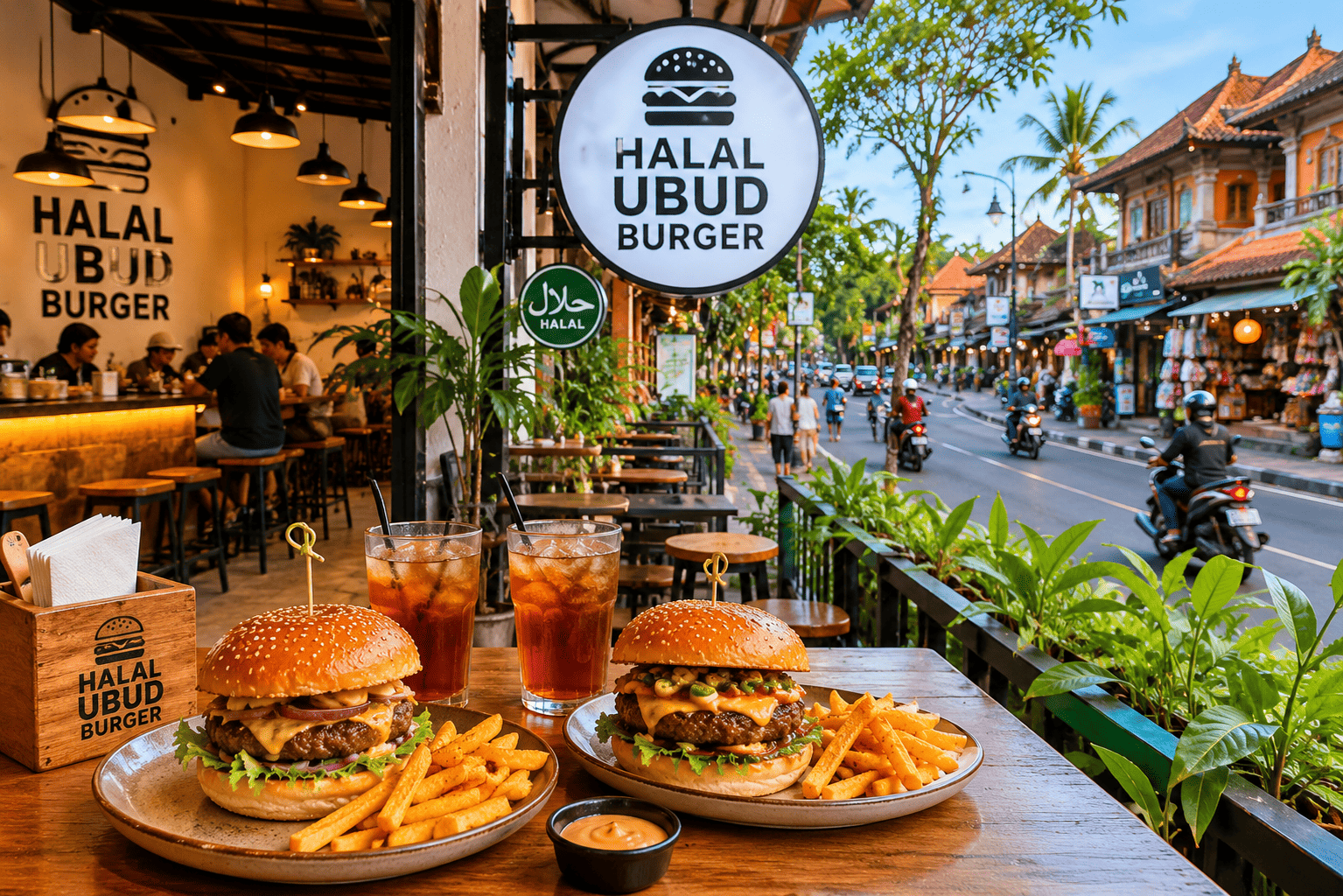 Halal Ubud Burger